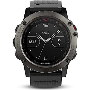 【中古】GARMIN(ガーミン) マルチ スポーツウォッチ fenix5x フェニックス5x Sapphire サファイア GPS 腕時計 010-01733-13