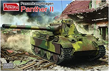 【中古】アミュージングホビー 1/35 ドイツ軍 ドイツ中戦車 パンサー2 プラモデル AMH35A018【メーカー名】アミュージングホビー【メーカー型番】AMH35A018【ブランド名】アミュージングホビー【商品説明】アミュージングホビー 1/35 ドイツ軍 ドイツ中戦車 パンサー2 プラモデル AMH35A018組み立て塗装が必要なプラモデル。別途、工具、塗料等が必要。1/35スケール中古品のため使用に伴うキズ等がございますが、問題なくご使用頂ける商品です。画像はイメージ写真ですので商品のコンディション、付属品の有無については入荷の度異なります。当店にて、動作確認・点検・アルコール等のクリーニングを施しております。中古品のため限定特典や補償等は、商品名、説明に記載があっても付属しておりません予めご了承下さい。当店では初期不良に限り、商品到着から7日間は返品を 受付けております。他モールとの併売品の為、完売の際はご連絡致しますのでご了承ください。ご注文からお届けまで1、ご注文⇒ご注文は24時間受け付けております。2、注文確認⇒ご注文後、当店から注文確認メールを送信します。3、お届けまで3〜10営業日程度とお考え下さい。4、入金確認⇒前払い決済をご選択の場合、ご入金確認後、配送手配を致します。5、出荷⇒配送準備が整い次第、出荷致します。配送業者、追跡番号等の詳細をメール送信致します。6、到着⇒出荷後、1〜3日後に商品が到着します。　※離島、北海道、九州、沖縄は遅れる場合がございます。予めご了承下さい。お電話でのお問合せは少人数で運営の為受け付けておりませんので、メールにてお問合せお願い致します。営業時間　月〜金　10:00〜17:00お客様都合によるご注文後のキャンセル・返品はお受けしておりませんのでご了承下さい。