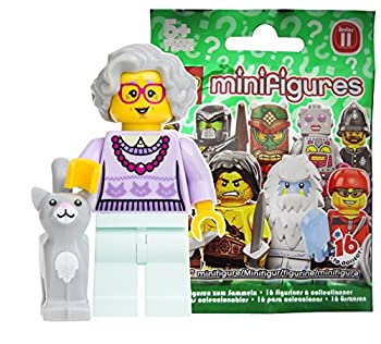 【中古】レゴ (LEGO) ミニフィギュア シリーズ11 おばあちゃん(おばあさん) (LEGO Minifigure Series11 Grandma) 71002-14