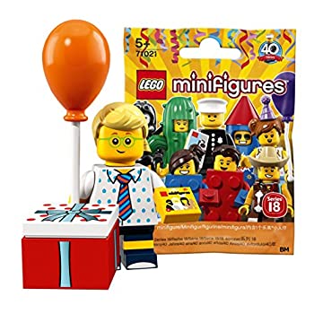 【中古】レゴ(LEGO) ミニフィギュアシリーズ 18 バースデーパーティーボーイ｜ LEGO Collectable Minifigures Series 18 Birthday Party Boy 【71021-16