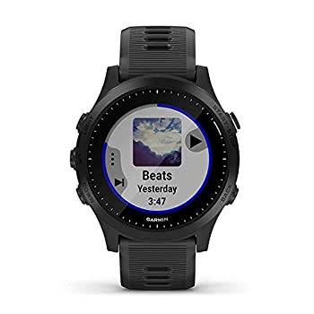 【中古】(非常に良い)GARMIN(ガーミン) ランニング トライアスロン用GPSウォッチ ForeAthlete 945 Black 音楽再生機能 心拍 歩数...