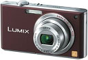 【中古】パナソニック デジタルカメラ LUMIX (ルミックス) ショコラブラウン DMC-FX33-T