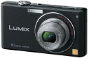 【中古】パナソニック デジタルカメラ LUMIX (ルミックス) FX37 エクストラブラック DMC-FX37-K