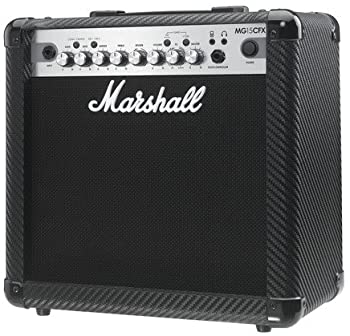 【中古】Marshall(マーシャル) 4ch デジタル エフェクツ プログラマブル コンボギターアンプ 15W MG15CFX