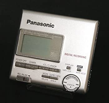 【中古】Panasonic パナソニック SJ-MR100-S シルバー ポータブルMDレコーダー MDLP非対応 