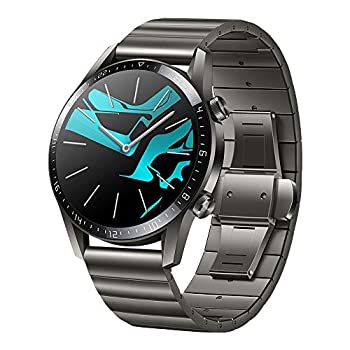【中古】(非常に良い)HUAWEI Watch GT2 46mm Elite/チタングレー /スマートウォッチ/長時間バッテリー/音楽保存・再生 【中古】(非常に良い)HUAWEI Watch GT2 46mm Elite/チタングレー /スマートウォッチ/長時間バッテリー/音楽保存・再生