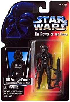【中古】Star Wars Power of the Force Tie Fighter Pilot Action Figure with Imperial Issue Blaster Pistol