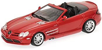 【中古】Minichamps 1/43 メルセデスベンツSLR マクラーレン ロードスター2007 (レッド) 完成品