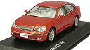 【中古】(非常に良い)京商オリジナル 1/43 トヨタ アリスト V300 1998 レッドマイカ 完成品