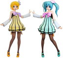 【中古】初音ミク Project DIVA Arcade Future Tone SPMフィギュア 初音ミク カラフルドロップ 鏡音リン チアフルキャンディ 2種セット