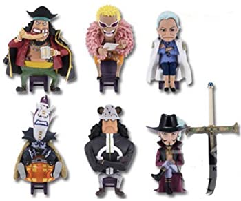 【中古】一番くじ フィギュアセレクション ワンピース 王下七武海 D賞 王下七武海会議招集メンバー 全6種セット