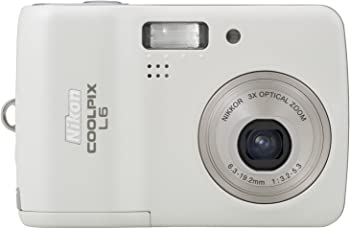 【中古】Nikon デジタルカメラ COOLPIX L6 ホワイト COOLPIXL6W