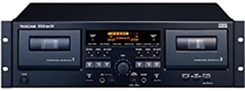 【中古】(非常に良い)TASCAM ダブルカセットデッキ オートリバース ドルビーB・倍速ダビング搭載 202Mk4
