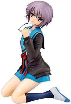 【中古】(未使用品)涼宮ハルヒの憂鬱 長門有希 制服ver. (1/8スケールPVC塗装済み完成品)