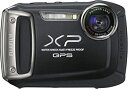 【中古】FUJIFILM デジタルカメラ FinePix XP150 防水 ブラック F FX-XP150B