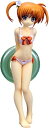 【中古】魔法少女リリカルなのはThe MOVIE 1st 高町なのは 水着Ver. (1/7スケール PVC製塗装済み完成品)