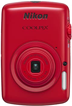 【中古】Nikon デジタルカメラ COOLPIX S01 超小型ボディー タッチパネル液晶 レッド S01RD