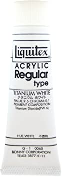 【中古】リキテックス アクリル絵具 リキテックスカラー レギュラータイプ チタニウム ホワイト 65 20ml(6号)