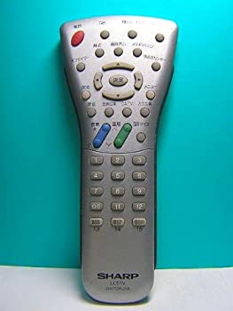 【中古】(非常に良い)シャープ LCDTVリモコン GA170WJSA 【中古】(非常に良い)シャープ LCDTVリモコン GA170WJSA