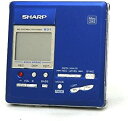 【中古】(非常に良い)SHARP シャープ MD-MT831-A ブルー ポータブルMDレコーダー (MD録音再生兼用機/ポータブルMDプレーヤー/ポータブルミ...