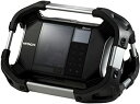 【中古】HiKOKI(ハイコーキ) 旧日立工機 14.4V 18V コードレスラジオ 充電式 Bluetooth機能搭載 AC100V使用可 シルバー 蓄電池・充電器別売り UR18DSDL(N