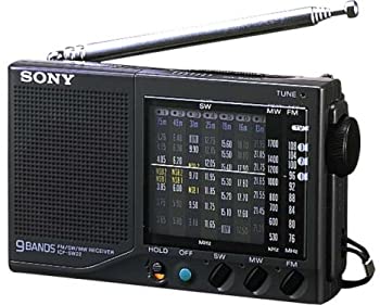 【中古】SONY ICF-SW22 FMラジオ (ブラック) 1