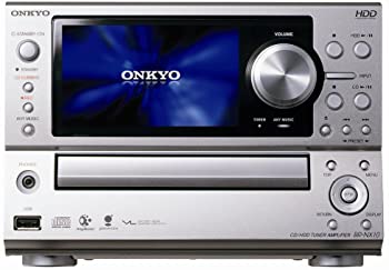 【中古】ONKYO CD/HDDチューナーアンプ BR-NX10(S) シルバー