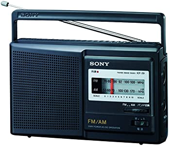 【中古】(非常に良い)ソニー ポータブルラジオ FM/AM/ワイドFM対応 ICF-29 【中古】(非常に良い)ソニー ポータブルラジオ FM/AM/ワイドFM対応 ICF-29