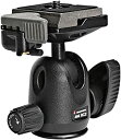【中古】(非常に良い)Manfrotto 自由雲台 ミニボール雲台ラピットコネクトシステムRC2付き アルミニウム製 494RC2