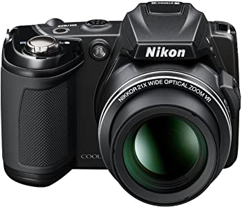 【中古】NikonデジタルカメラCOOLPIX L120 ブラック L120 1410万画素 広角25mm 光学21倍 3型液晶 単3電池対応