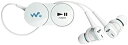 【中古】(未使用品)SONY カナル型ワイヤレスイヤホン ウォークマン用 ノイズキャンセリング Bluetooth対応 ホワイト MDR-NWBT10N/W