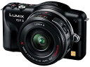 【中古】(非常に良い)パナソニック ミラーレス一眼カメラ LUMIX GF3 電動ズームキット エスプリブラック DMC-GF3X-K