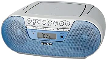 【中古】SONY CDラジオ S10CP ブルー ZS-S10CP/L