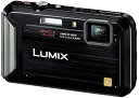 【中古】パナソニック デジタルカメラ ルミックス 防水モデル エスプリブラック DMC-FT20-K
