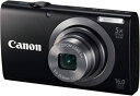 【中古】(非常に良い)Canon デジタルカメラ PowerShot A2300 ブラック 光学5倍ズーム 約1600万画素 PSA2300(BK)