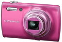 【中古】OLYMPUS デジタルカメラ VH-510 ピンク iHSテクノロジー 1200万画素 裏面照射型CMOS 光学8倍ズーム DUAL IS ハイビジョンムービー 3.0型LCD 3Dフ(2)