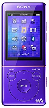 【中古】SONY ウォークマン Sシリーズ メモリータイプ 16GB バイオレット NW-S775/V