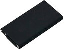 【中古】(非常に良い)iJacket iPod nano用シリコンケース ブラック PG-IPNA7SC01BK