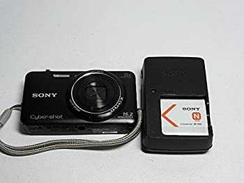 【中古】SONY デジタルカメラ Cyber-shot WX60 1620万画素 光学8倍 ブラック DSC-WX60-B