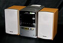【中古】(非常に良い)Panasonic パナソニック SC-PM510MD-S シルバー MDステレオシステム(CD/MD/カセットコンポ)(本体SA-PM5...