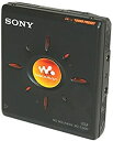 【中古】(非常に良い)SONY ソニー MZ-E500-B ブラック ポータブルMDプレーヤー MDLP対応 (MD再生専用機/MDウォークマン)