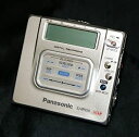 【中古】(非常に良い)Panasonic パナソニック SJ-MR220-S シルバー ポータブルMDレコーダー MDLP対応 (MD録音再生兼用機/録再/MDプレーヤー)
