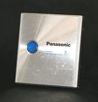 【中古】（非常に良い）Panasonic　パナソニック　SJ-MJ70-S シルバー　ポータブルMDプレーヤー　（MD再生専用機/MDウォークマン）