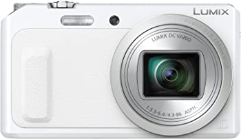 【中古】パナソニック デジタルカメラ ルミックス TZ57 光学20倍 ホワイト DMC-TZ57-W
