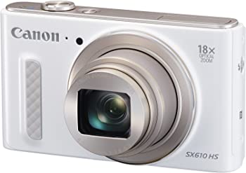 šCanon ǥ륫 PowerShot SX610 HS ۥ磻 18ܥ PSSX610HS(WH)