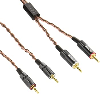 【中古】(非常に良い)ソニー ヘッドホンケーブル 1.2m 3極ミニプラグ バランス接続対応 MUC-B12BL1
