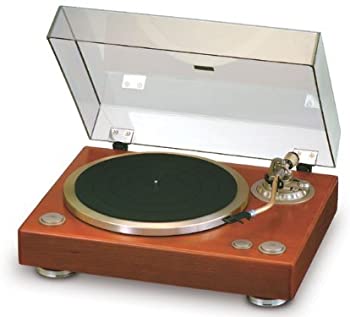 【中古】Denon アナログレコードプレーヤー 木目 DP-1300MK2