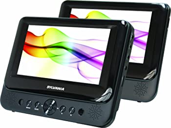 šSylvania SDVD8738 7 Inch Dual Screen Portable DVD Player by Curtis