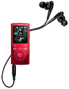 【中古】SONY ウォークマン Eシリーズ 4GB レッド NW-E063/R