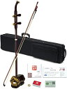 【中古】古月琴坊 入門用紅木二胡 金属軸糸巻き ER-500M